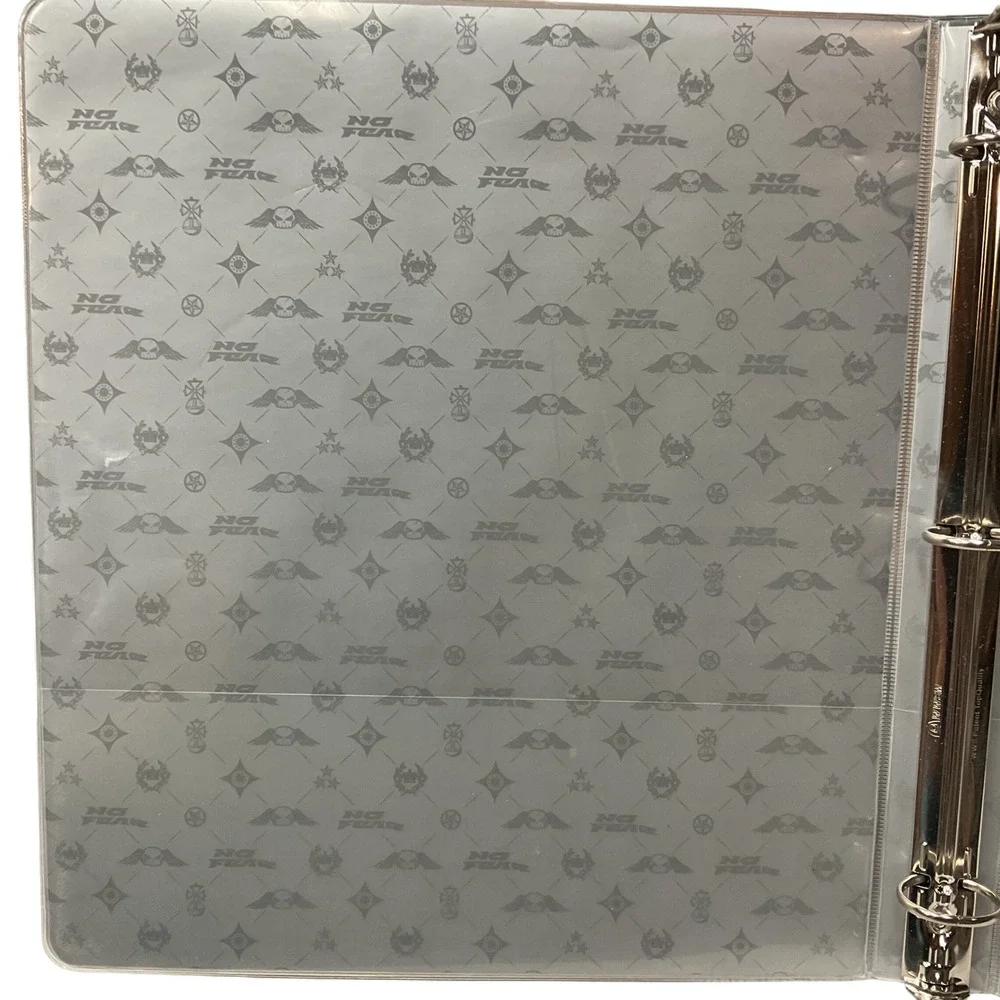 No Fear‎ Empty 3 Round Ring School Office Organizer Binder One Size